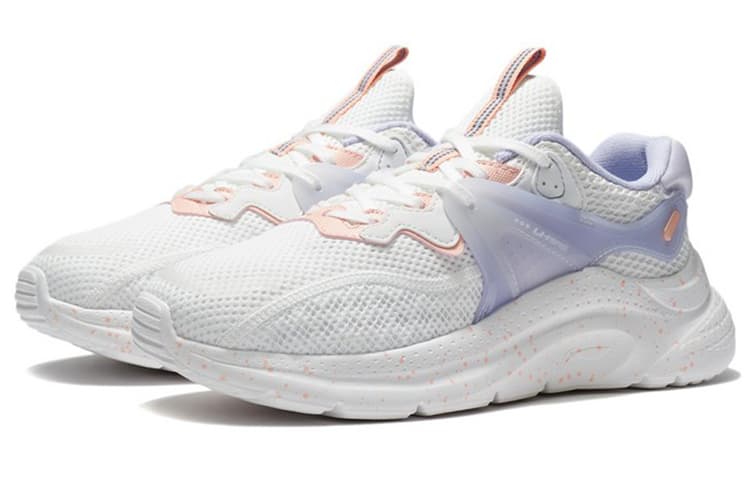 LiNing Liuyun Anti-Slip And Wear-Resistant Breathable Low-Top Sports Casual Shoes Women's White 5