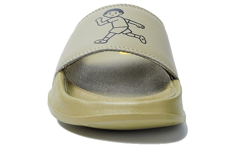 New Balance X Noritake Green B Wide Slippers Women's 5