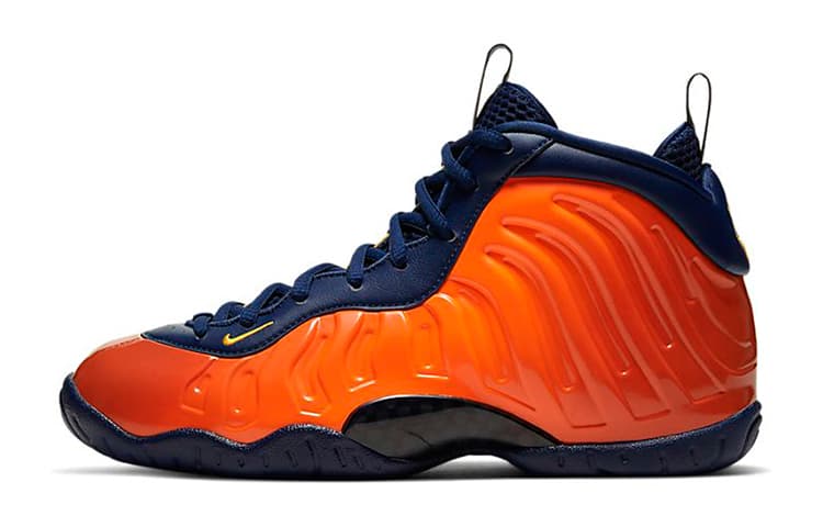 Nike Air Foamposite One Blue Void Rugged Orange GS 2