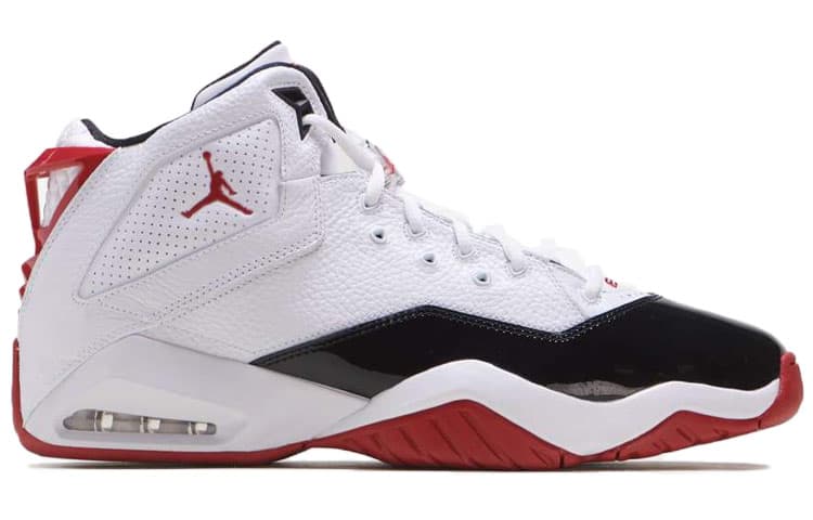 Jordan B'Loyal White Varsity Red Black 3