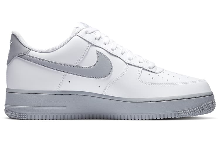 Nike Air Force 1 07 White Grey Sole 4