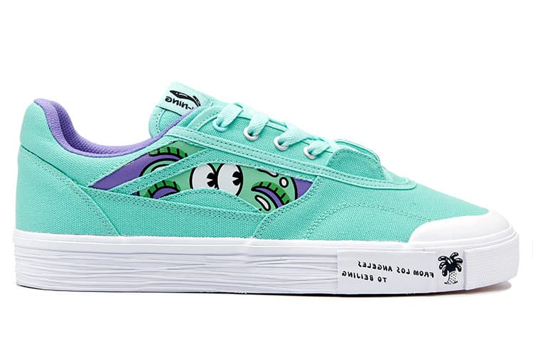 LINING X Steven Harrington Hand Plant Shoes 'Aqua Green' Women's 4