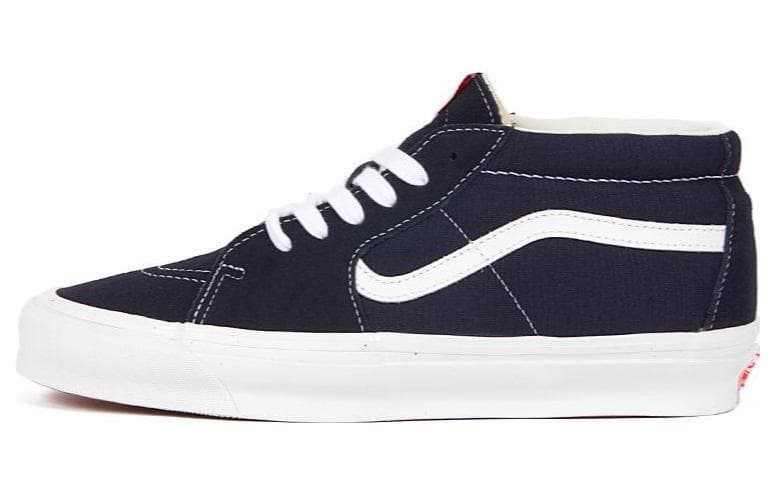 Vans Og Sk8 Mid Lx 'Navy White' 2