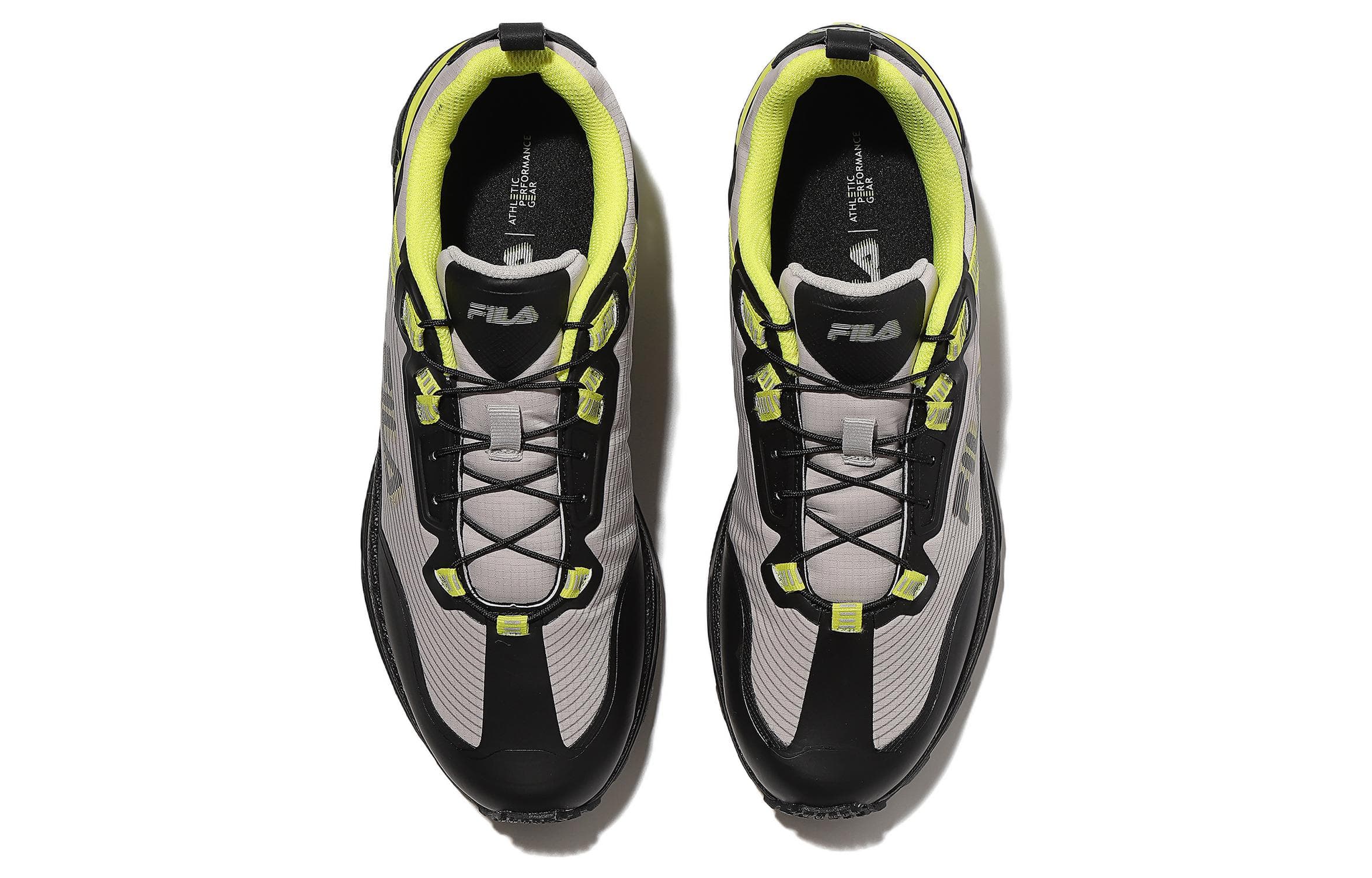 FILA Nre T5 Cushioning Wear Resistant Low Top Running Shoes Unisex Beige Yellow Korean Style 5