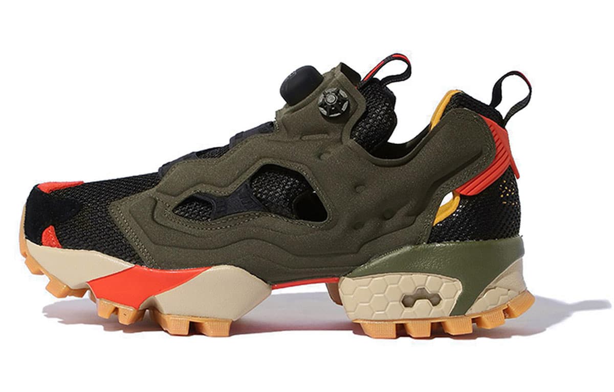 InstaPump Fury Reebok Trail 'Poplar Green Black' 2