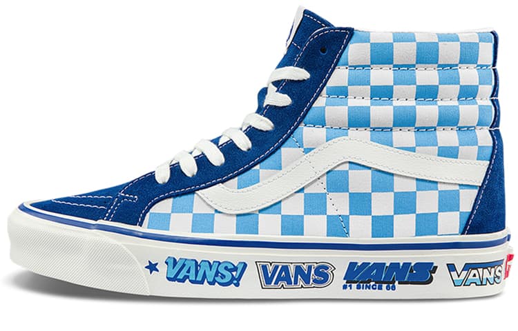 Vans Unisex Style 38 Sneakers Blue/White 2
