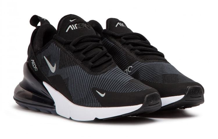 Nike Air Max 270 Knit Jacquard 'Black' GS 6
