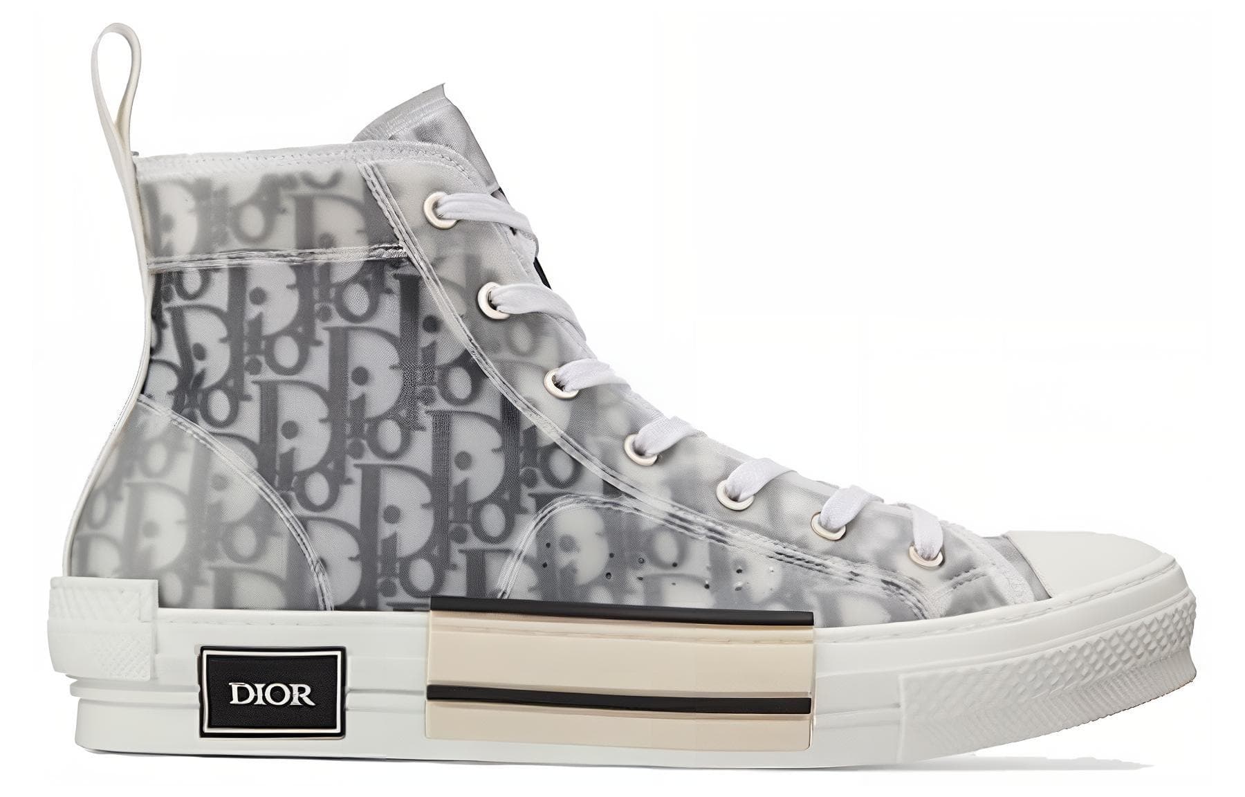 DIOR B23 High Top Logo Oblique 3