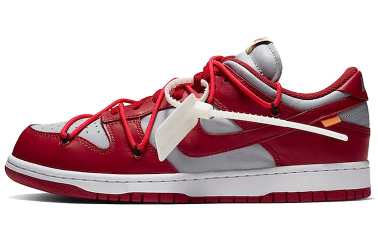 Nike Dunk Low Off White University Red