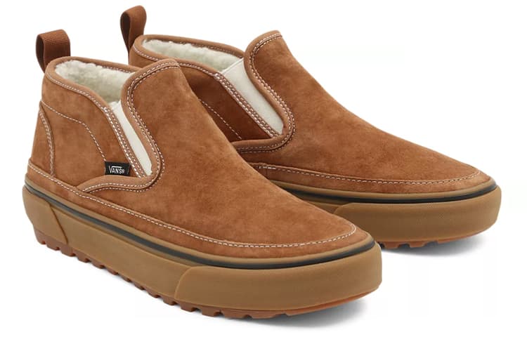 Vans Unisex Mid Slip Mte 1 Sneakers Brown 5