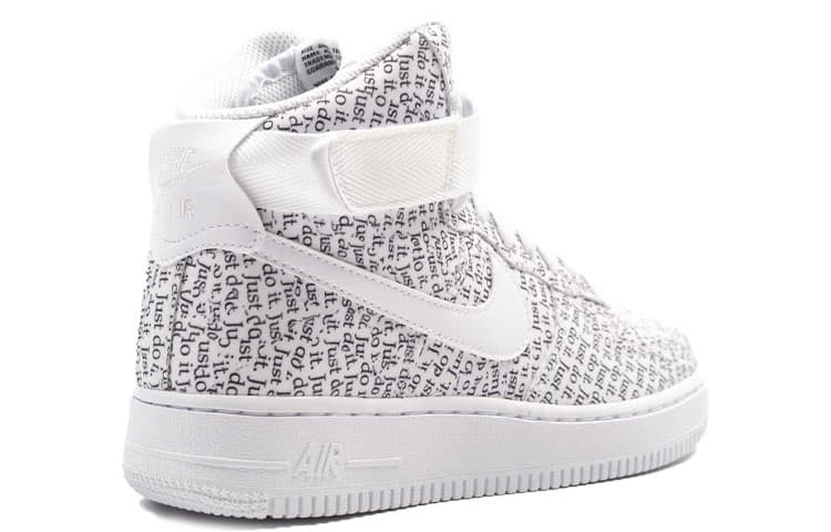 Nike Air Force 1 High Just Do It Pack White Women's 5