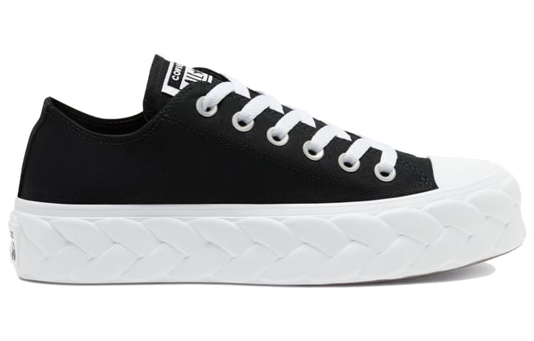 Chuck Taylor All Star Women's Converse Low 'Runway Cable Black' Women's 4