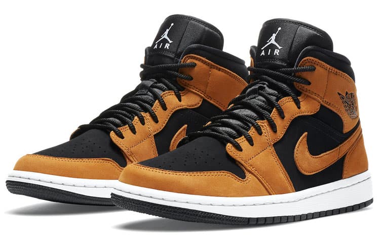JORDAN 1 Mid Desert Ochre Women's 6