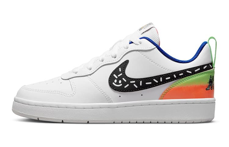 Nike Court Borough Low White Black Photon Dust GS 2
