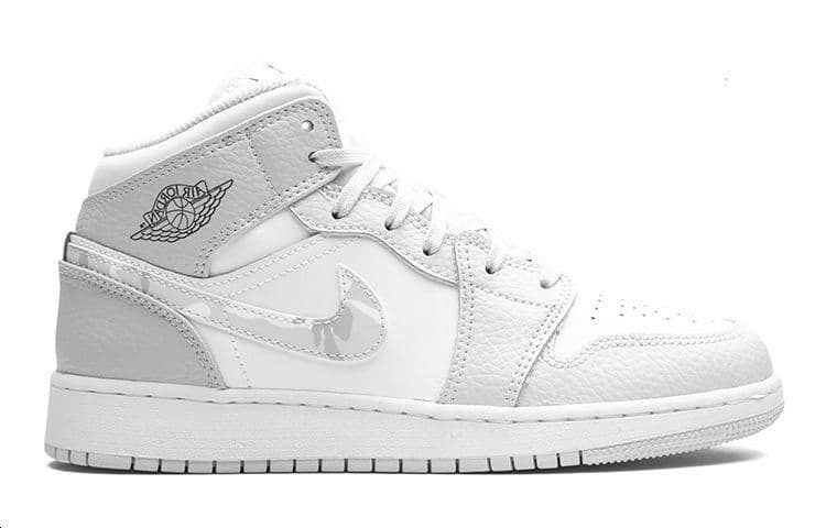 Jordan 1 Mid Grey Camo GS 4