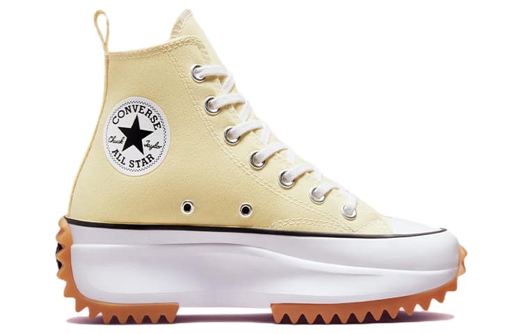 Converse Run Star Hike Hi Lemon Drop Gum 4