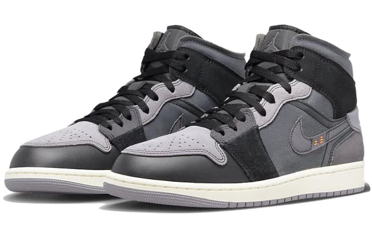 JORDAN 1 Mid Craft Inside Out Black 6