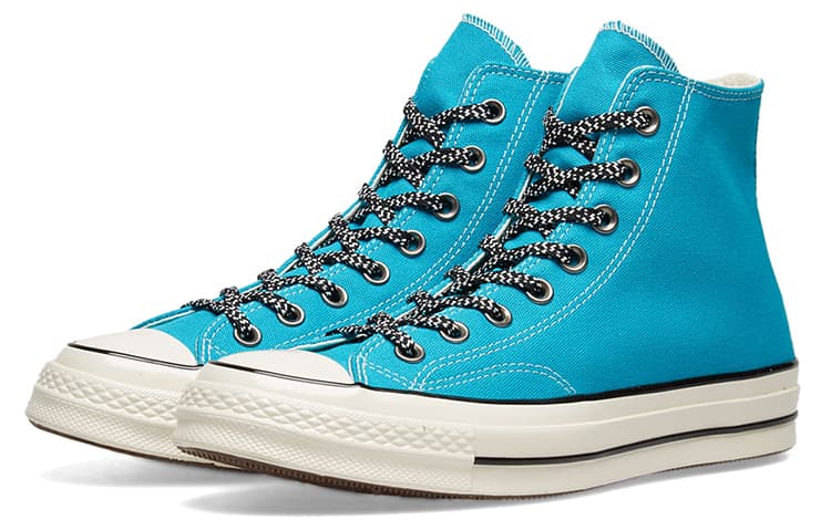 Converse Chuck Taylor All Star 1970s High Top Canvas Shoes Blue 4