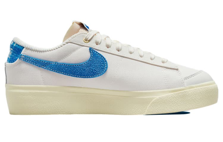 Nike Blazer Low Platform Sail Game Royal Women's 3