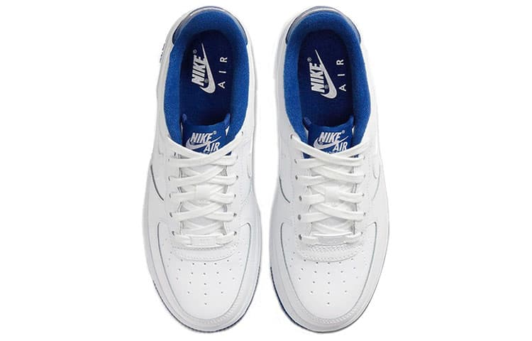 Nike Air Force 1 Low White Deep Royal Blue GS 6