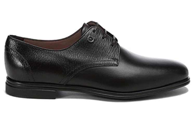 FERRAGAMO SPENCER Dress Shoes Men's Mountain Walnut 4