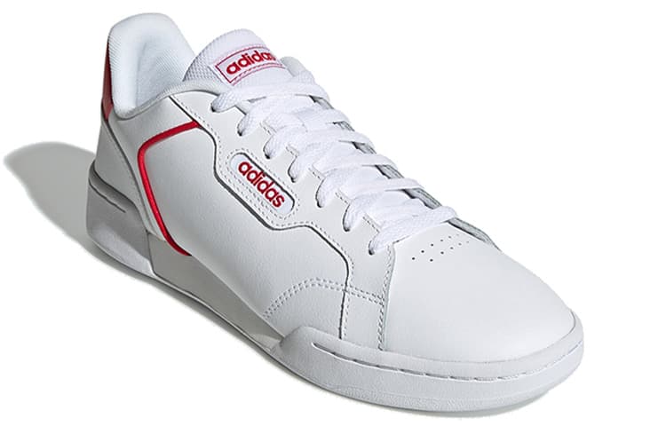 Adidas Neo Roguera Classic Casual Low Tops Skateboarding Shoes White Red Women's 5