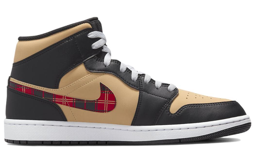 JORDAN Air JORDAN 1 Mid Tartan Swoosh 5