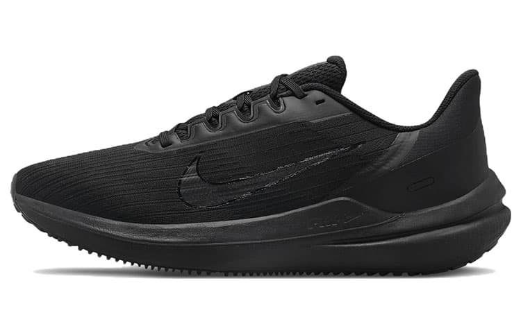 Nike Air Winflo 9 Black Dark Smoke Grey 2