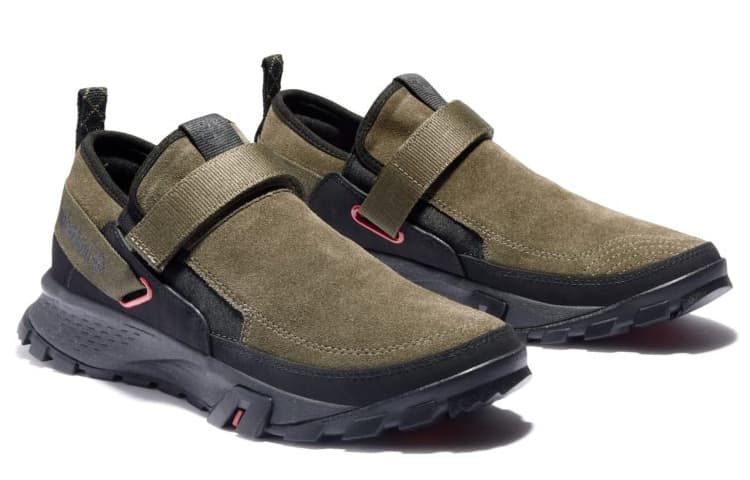 Timberland Mills Falls Slip On Leather Shoes 'Olive Green Suede' 3