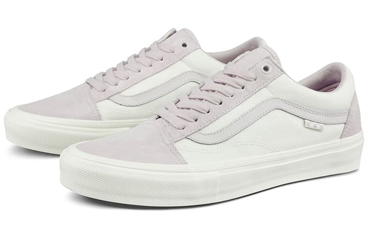 Vans Old Skool Powder White 'Pink Blue' 3