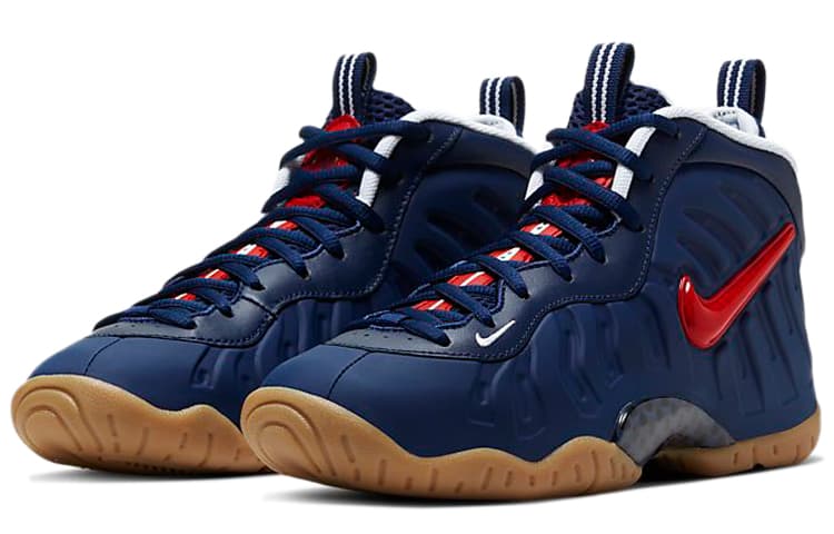 Nike Air Foamposite Pro Blue Void University Red GS 6