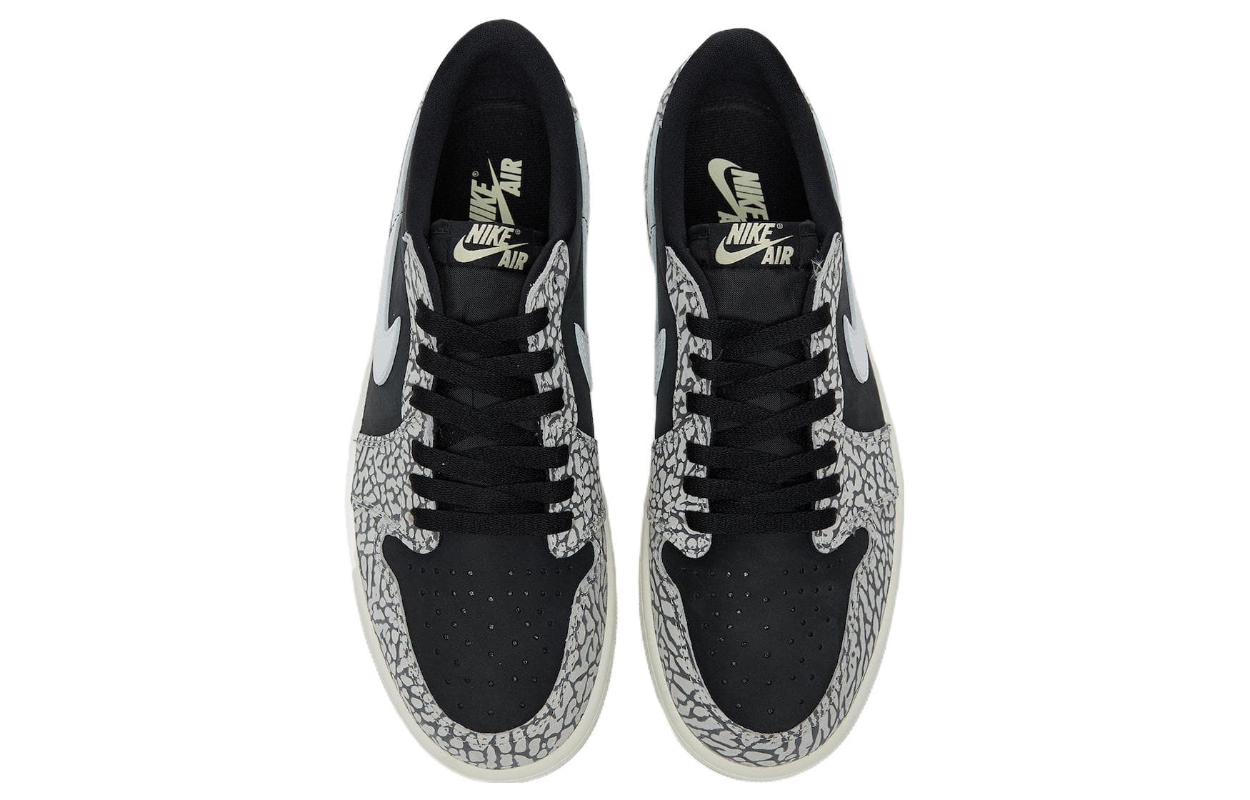 JORDAN 1 Retro Low Og Black Cement 6