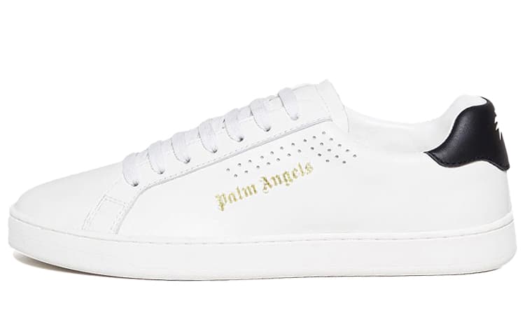 PALM ANGELS Tennis Low Top Stylish Skateboarding Shoes Women's White 2
