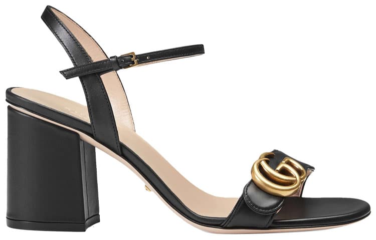 GUCCI Marmont 75mm Leather Sandals 4