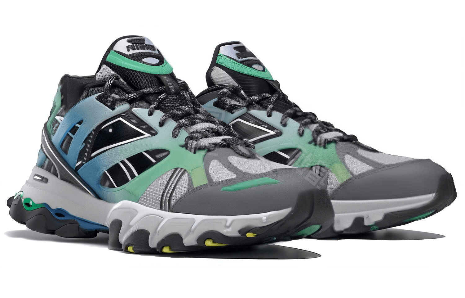 Reebok Dmx Trail Shadow Bottle Green 6