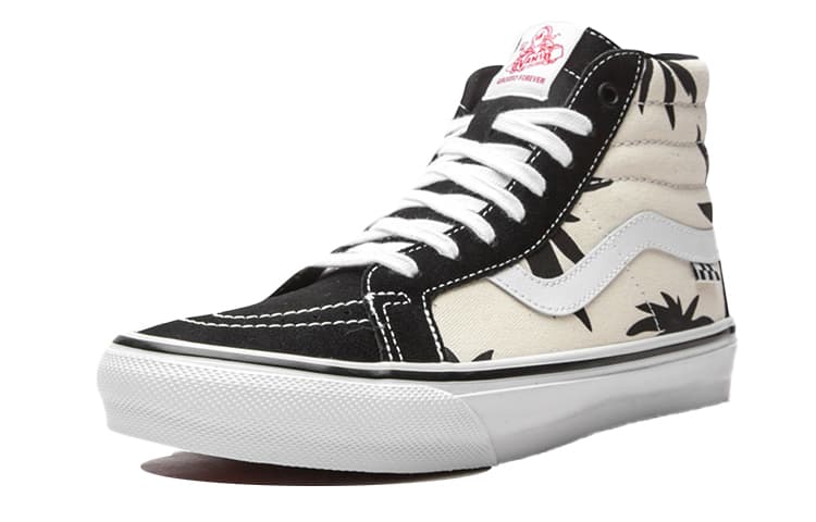 Sk8 Skate Vans Hi Reissue 'Grosso 88 Black Palms' 4