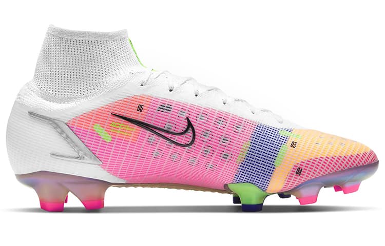 Nike Mercurial Superfly 8 Fg White Multicolor 4
