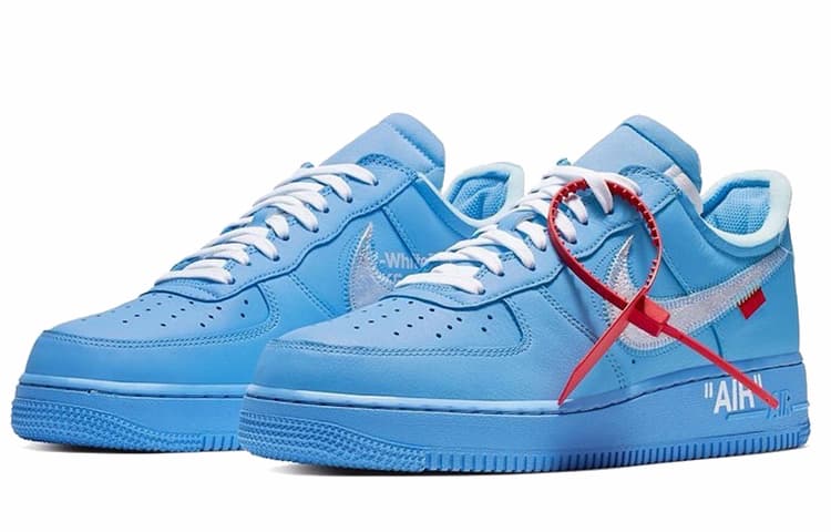 Nike Air Force 1 Low Off White Mca University Blue 5