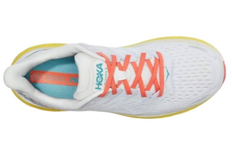 HOKA ONE ONE Clifton 8 Blanc De Blanc Illuminating Yellow 5