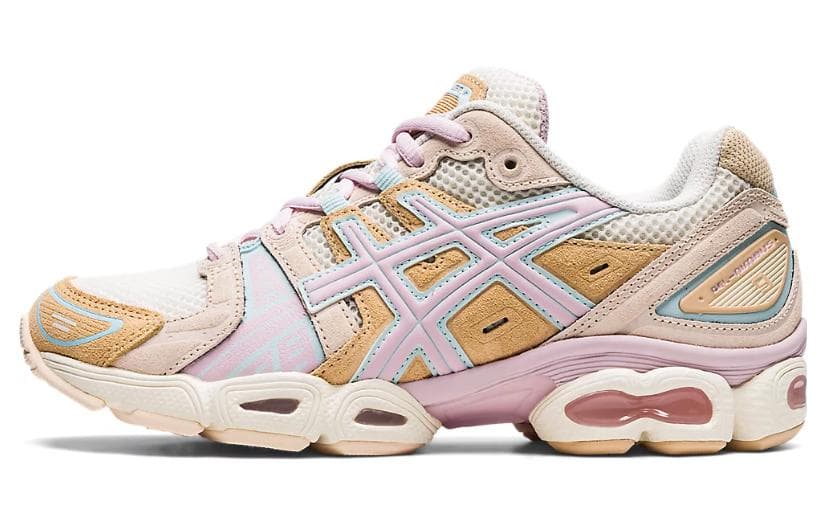 Asics Gel Nimbus 9 Cream Barely Rose Women's 2