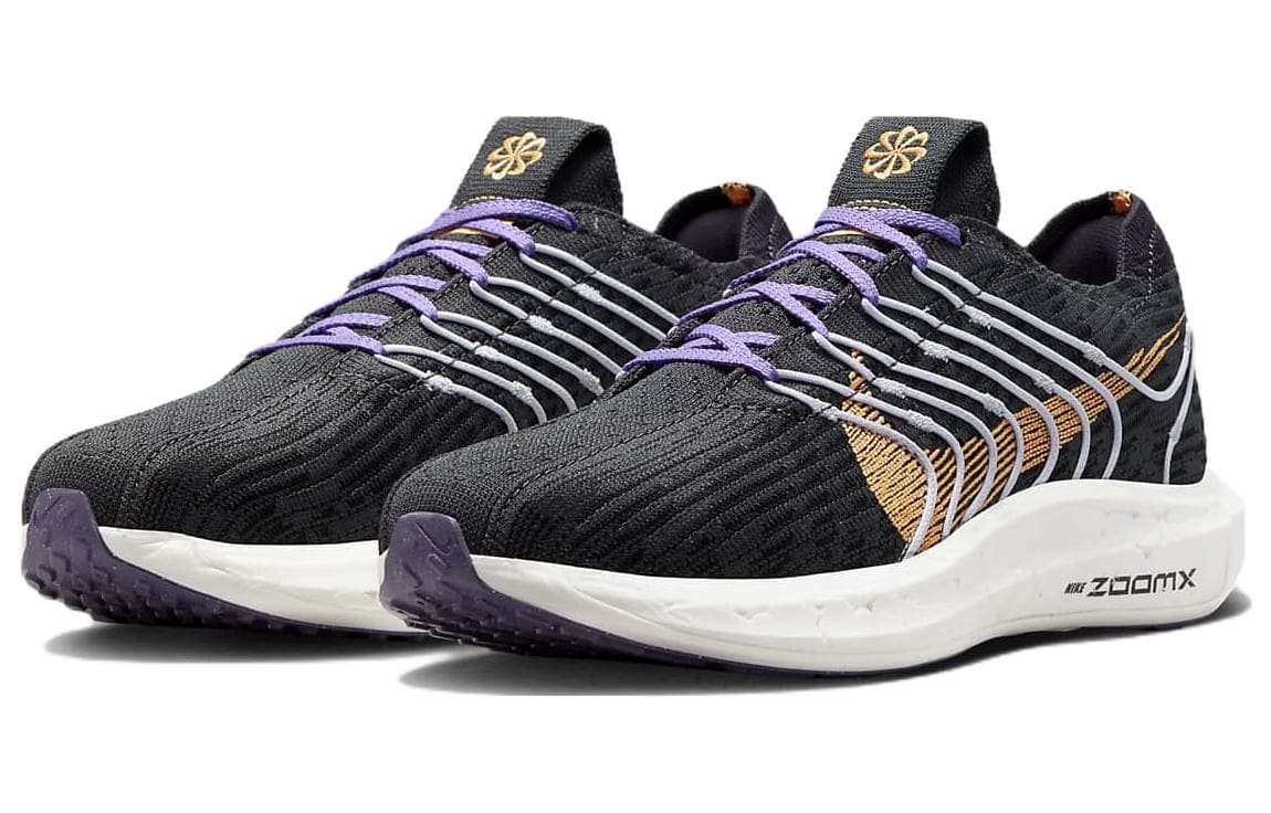 Nike Pegasus Turbo Next Nature Black Cave Purple Peach Cream Women's 5