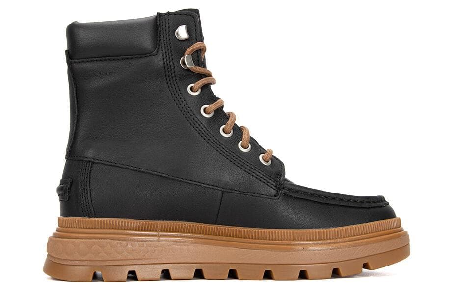 Timberland Ray City Moc Toe Chukka Boots 'Black Regenerative Leather' Women's 3