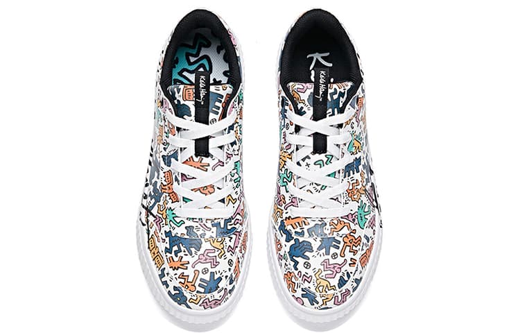 KH x Anta Life Collection Anti-Slip Wear-Resistant Low-Top Skateboard Shoes Men's Multicolor 5