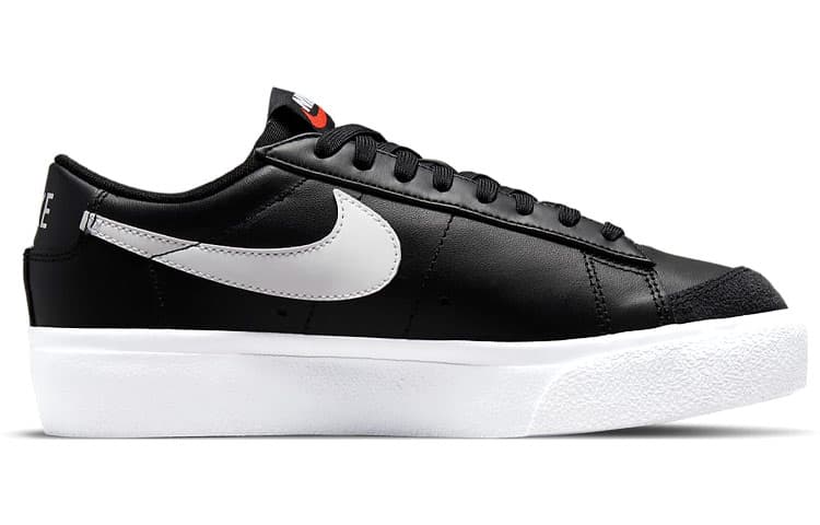Nike Blazer Low Platform Black White Women's 4