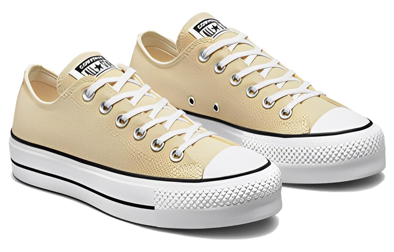 Chuck Taylor All Star Women's Converse Lift Platform Canvas Low 'Oat Milk' Women's 5