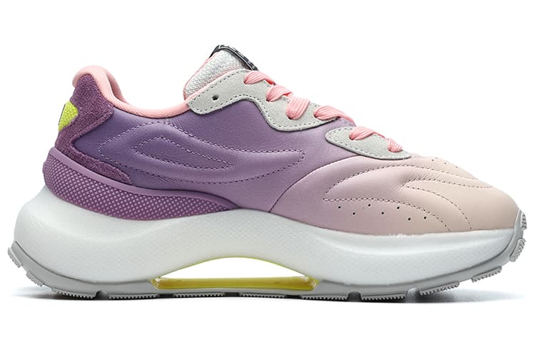 FILA Flusso Icona Low-Top Casual Shoes Women's Purple Pink 3