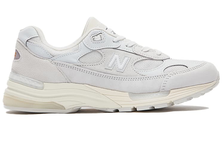 New Balance 992 White Silver 2021 3