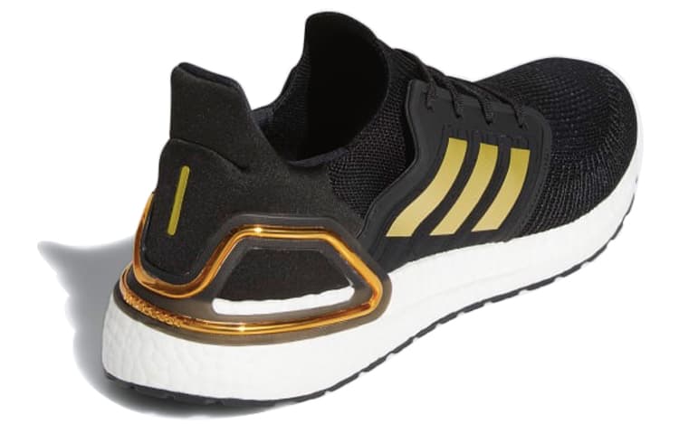 Adidas Ultra Boost 20 Black Gold White 6