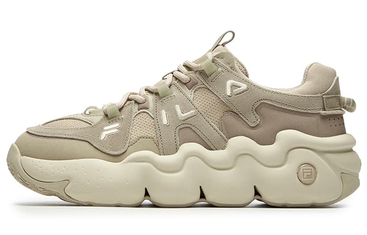 FILA Barricade Low Sneakers 'Brown White' 2