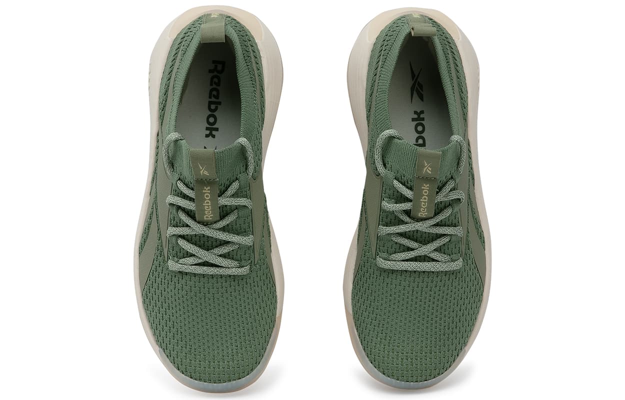 Reebok Wear-Resistant Breathable Slip-Resistant Low-Top Running Shoes Unisex Green 5